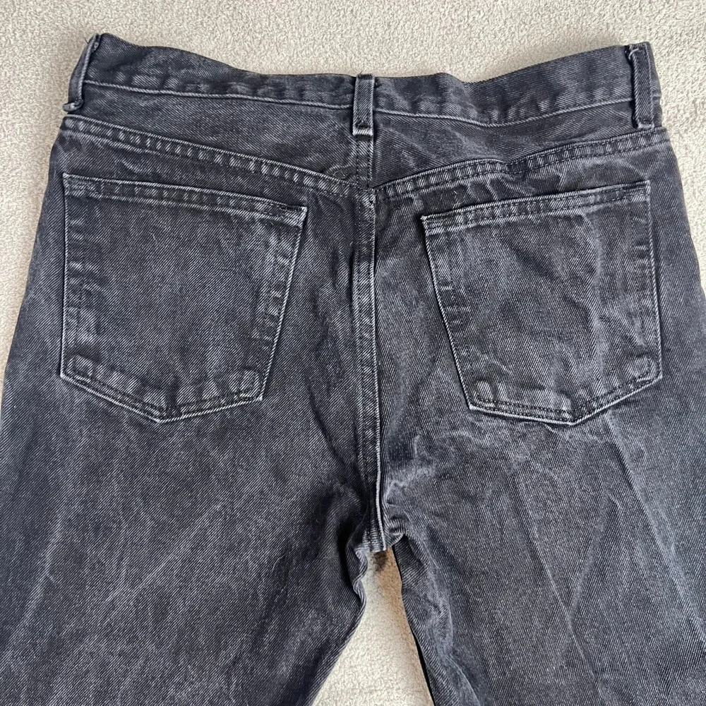 George Denim Jeans Size 33x30 Mens Black Regular Fit Everyday Wear Casual Style